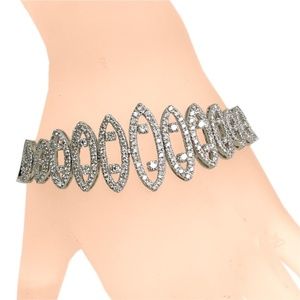 Diamond Bracelet 3.39TDW 14KT White Gold